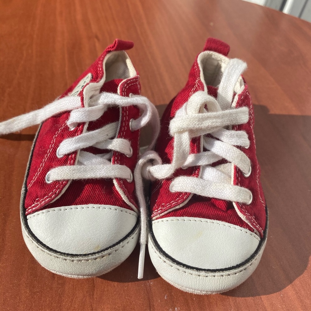 Red GAP Infant Sneakers